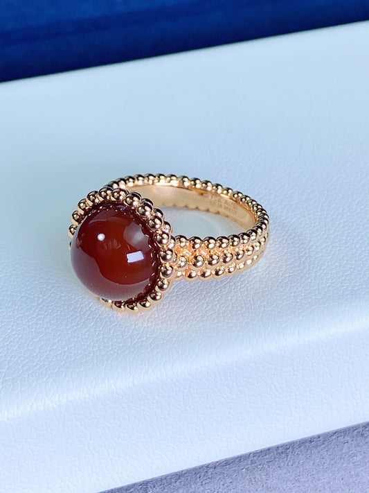 [Elite]PERLEE COULEURS ROSE GOLD RING