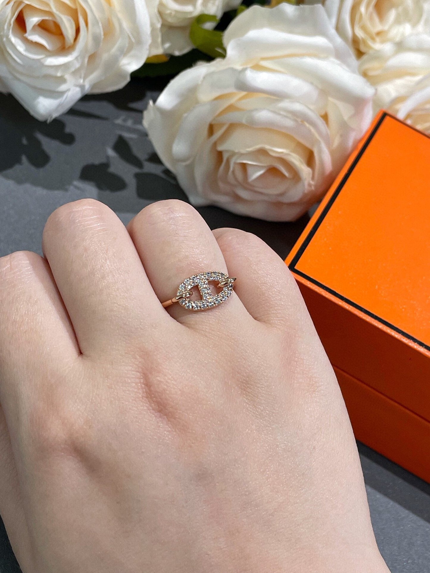 [Elite]RONDE SMALL DIAMOND RING