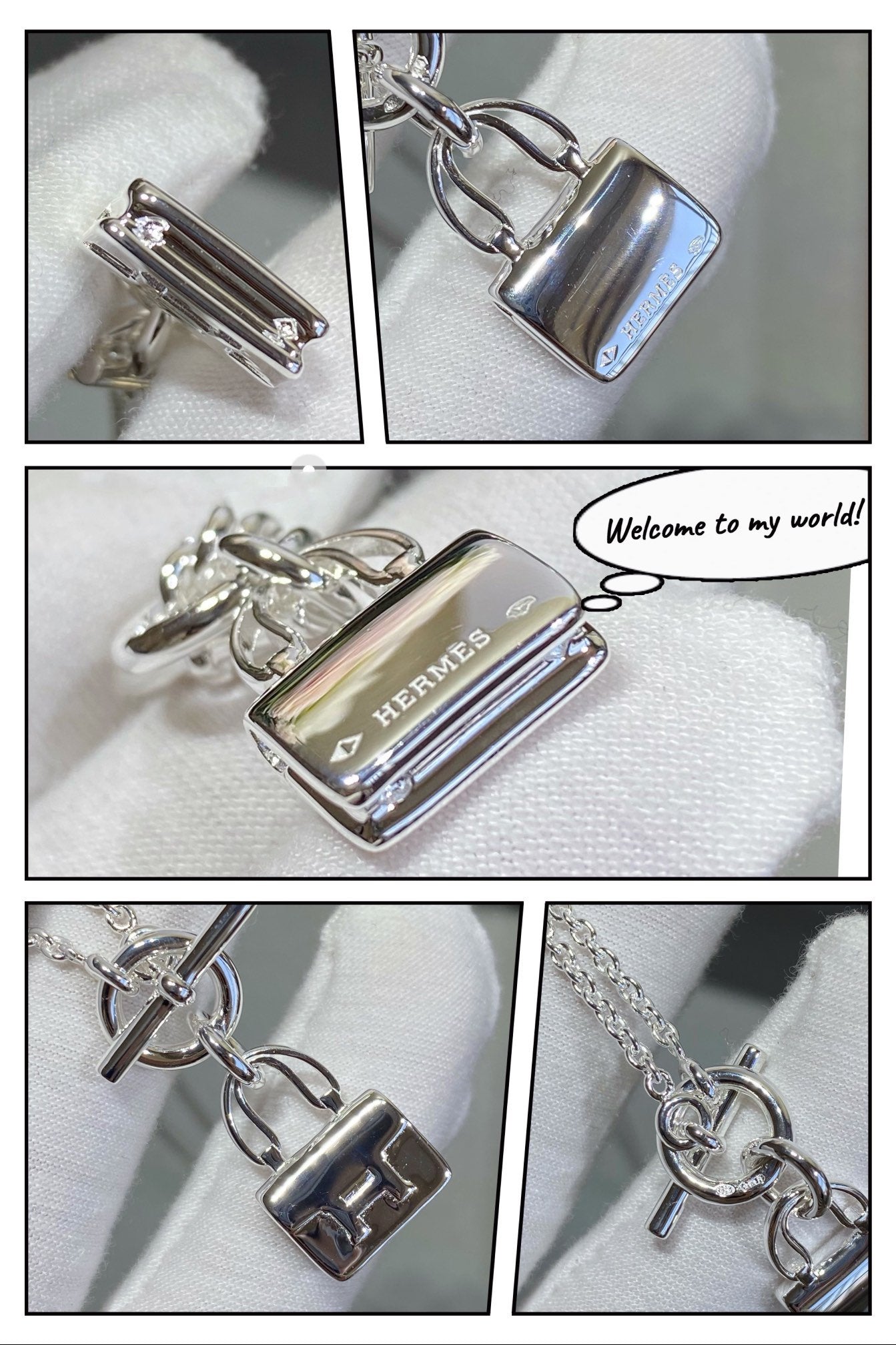 [Elite]CONSTANCE PEDANT SILVER NECKLACE