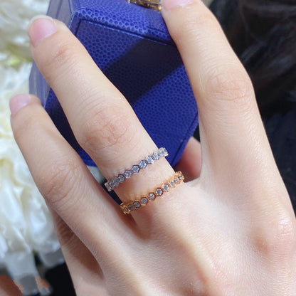 [Elite]BEE LOVE DIAMOND PAVED SMALL RING