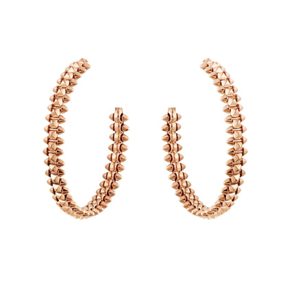[Elite]CLASH LARGE HOOP EARRINGS
