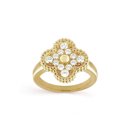 [Elite]CLOVER DIAMOND RING