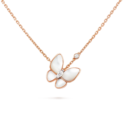 [Elite]BUTTERFLY MOP DIAMOND NECKLACE