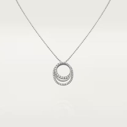 [Elite]ETINCELLE  FULL DIAMOND NECKLACE