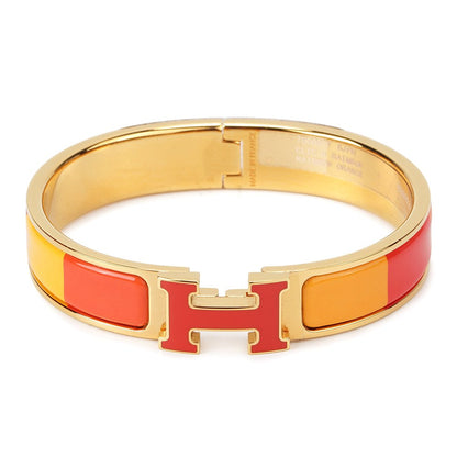 [Elite]H BRACELET ORANGE RAINBOW CERAMIC