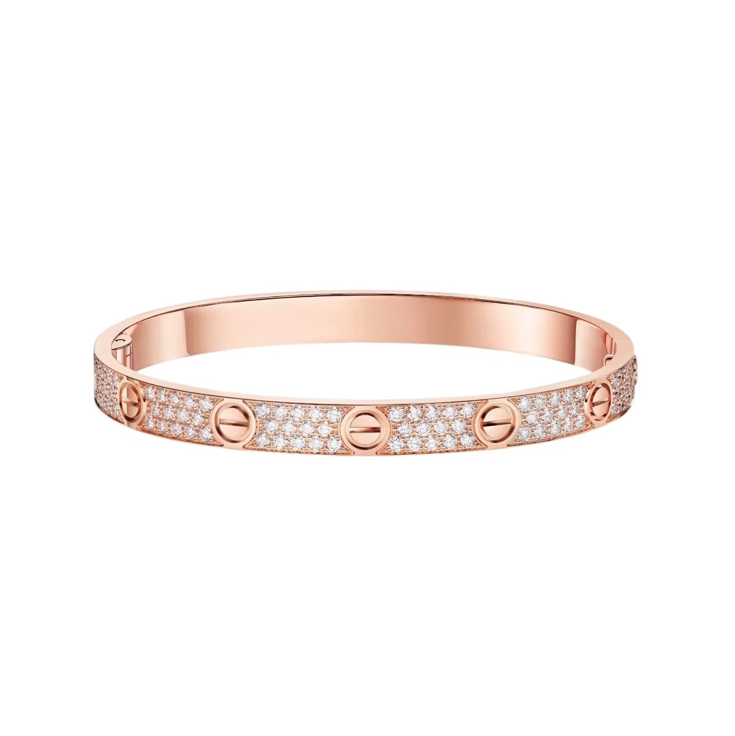 [Elite]LOVE BRACELET 6.1MM DIAMOND-PAVED