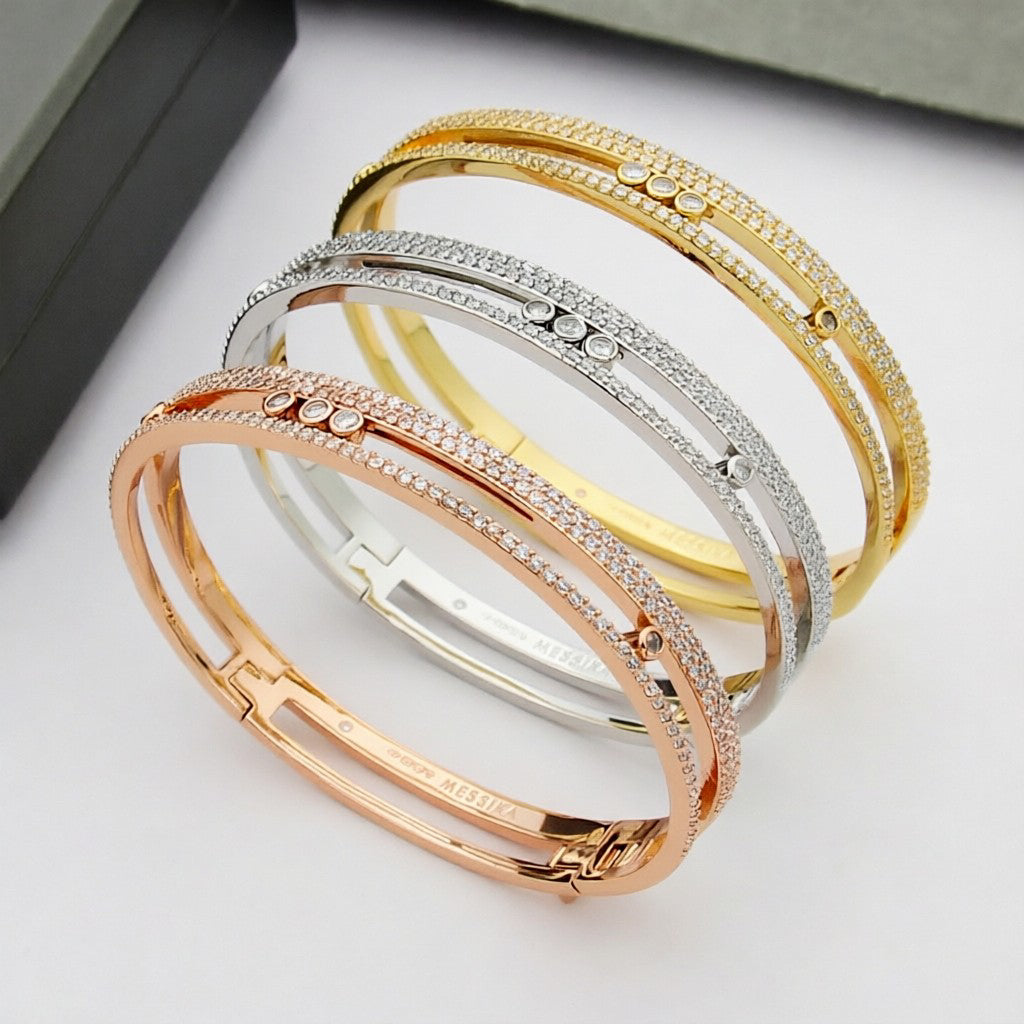 [Elite]Move Romane pavé bangle