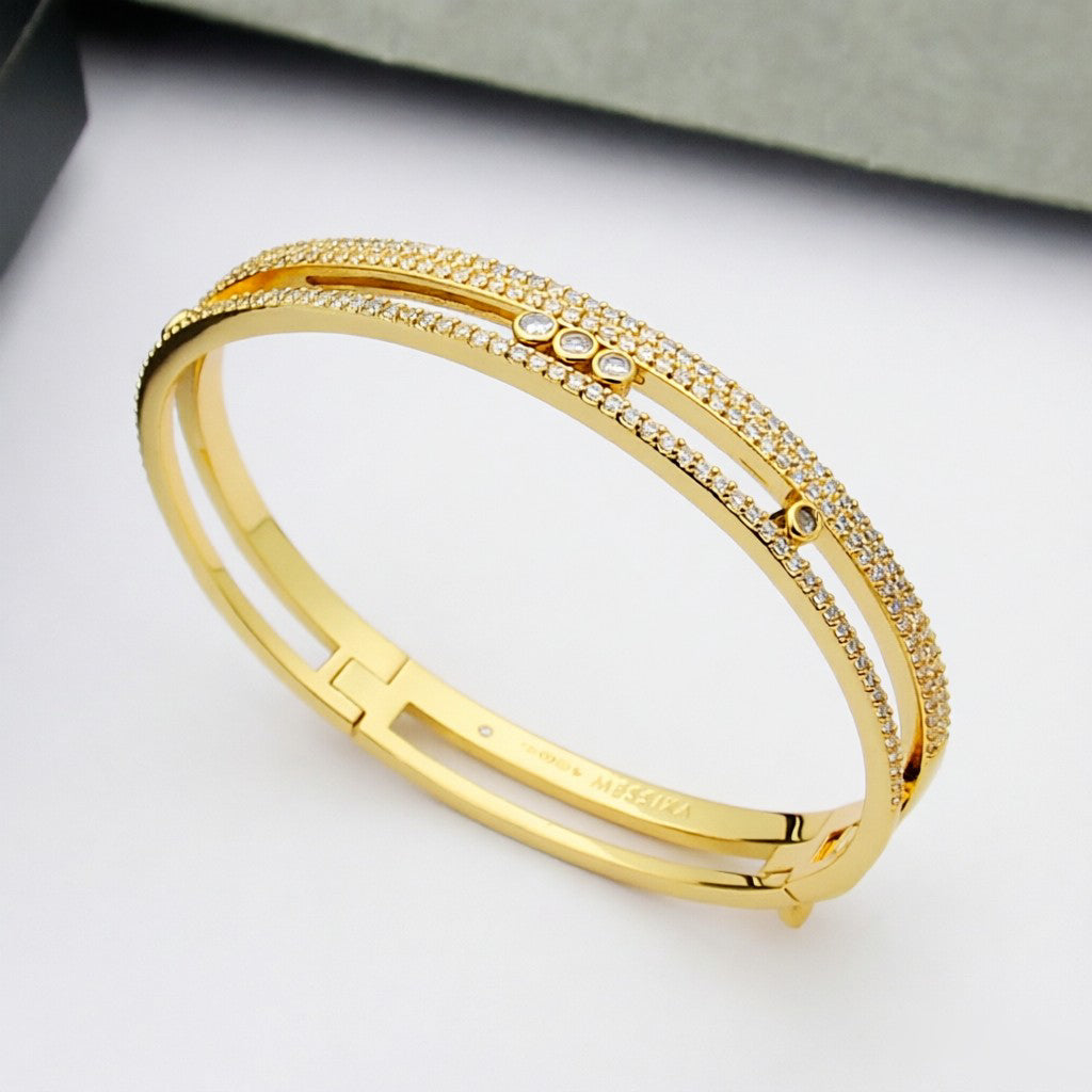 [Elite]Move Romane pavé bangle