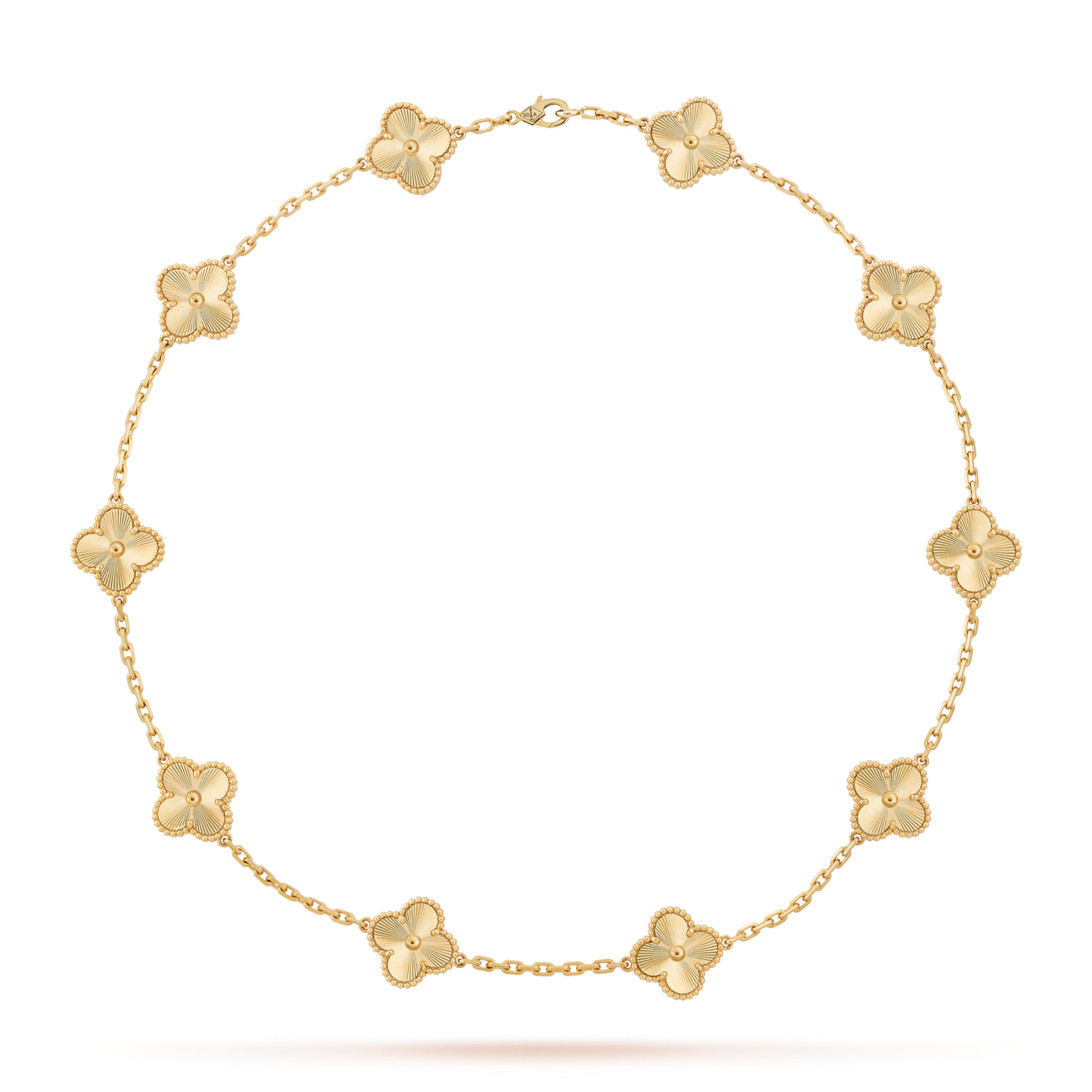 [Elite]CLOVER 10 MOTIFS LASER NECKLACE