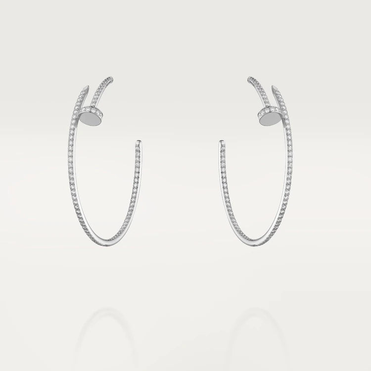 [Elite]JUSTE EARRINGS FULL DIAMONDS 1.8MM