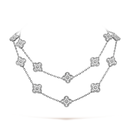 [Elite]CLOVER 20 MOTIFS DIAMOND SILVER