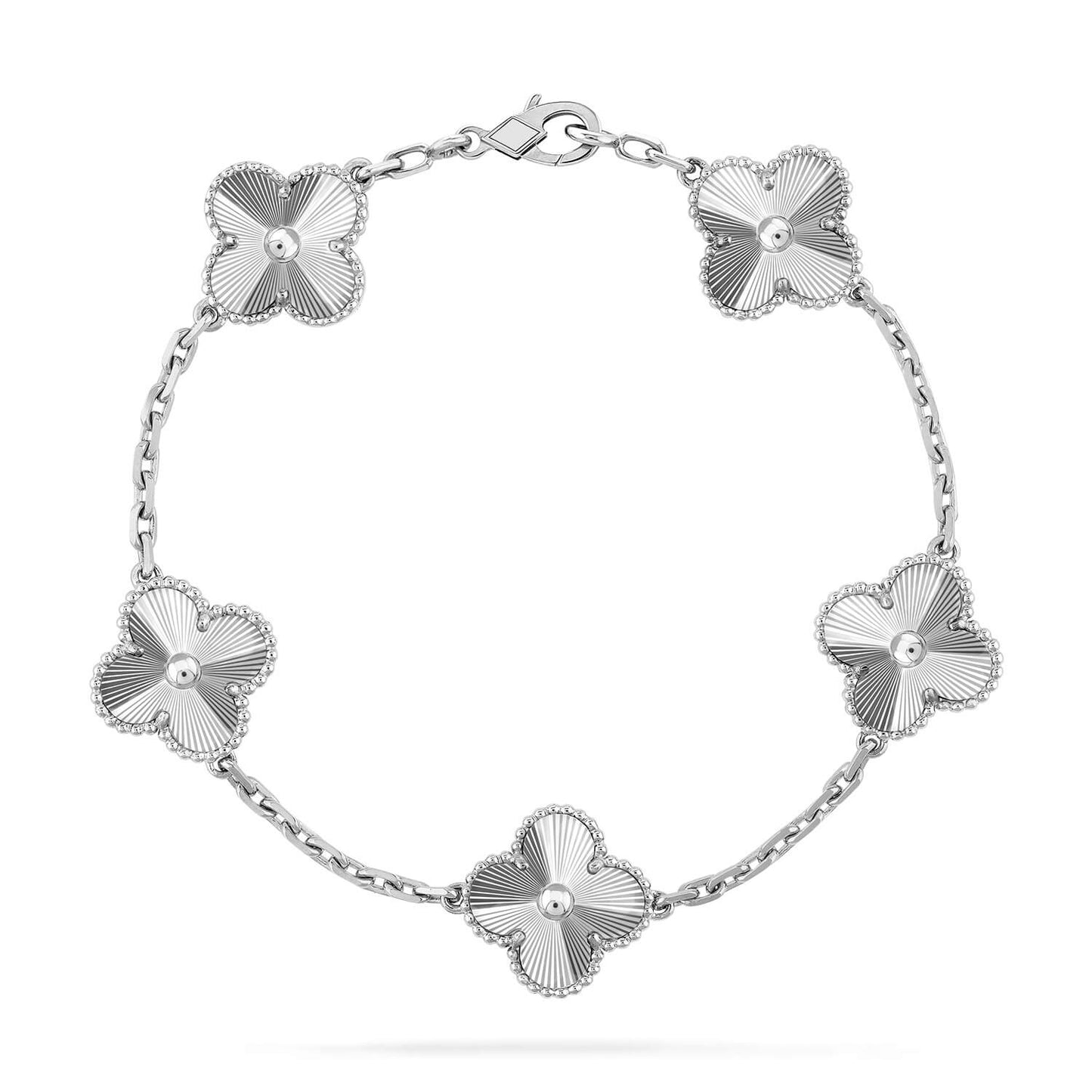 [Elite] CLOVER 5 MOTIF LASER BRACELET COLLECTION
