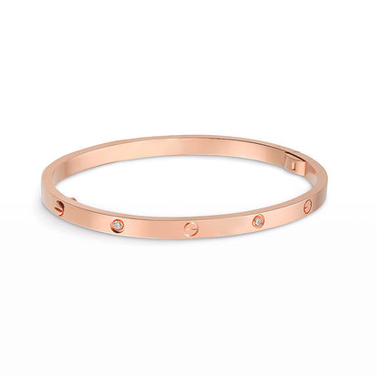 [Elite]LOVE BRACELET 3.65MM 6 DIAMONDS