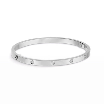 [Elite]LOVE BRACELET 3.65MM 6 DIAMONDS