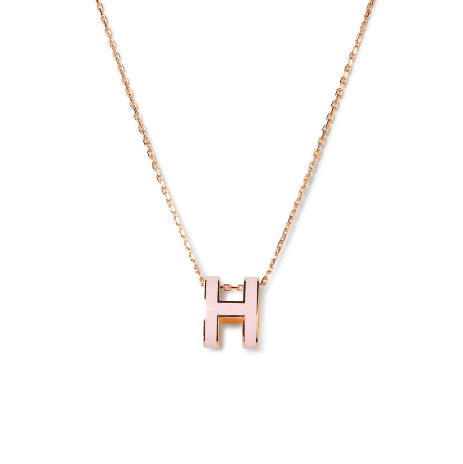 [Elite]POP H PEDANT PINK GOLD