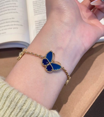 [Elite]LUCKY SPRING BUTTERFLY 5 MOTIF BRACELET