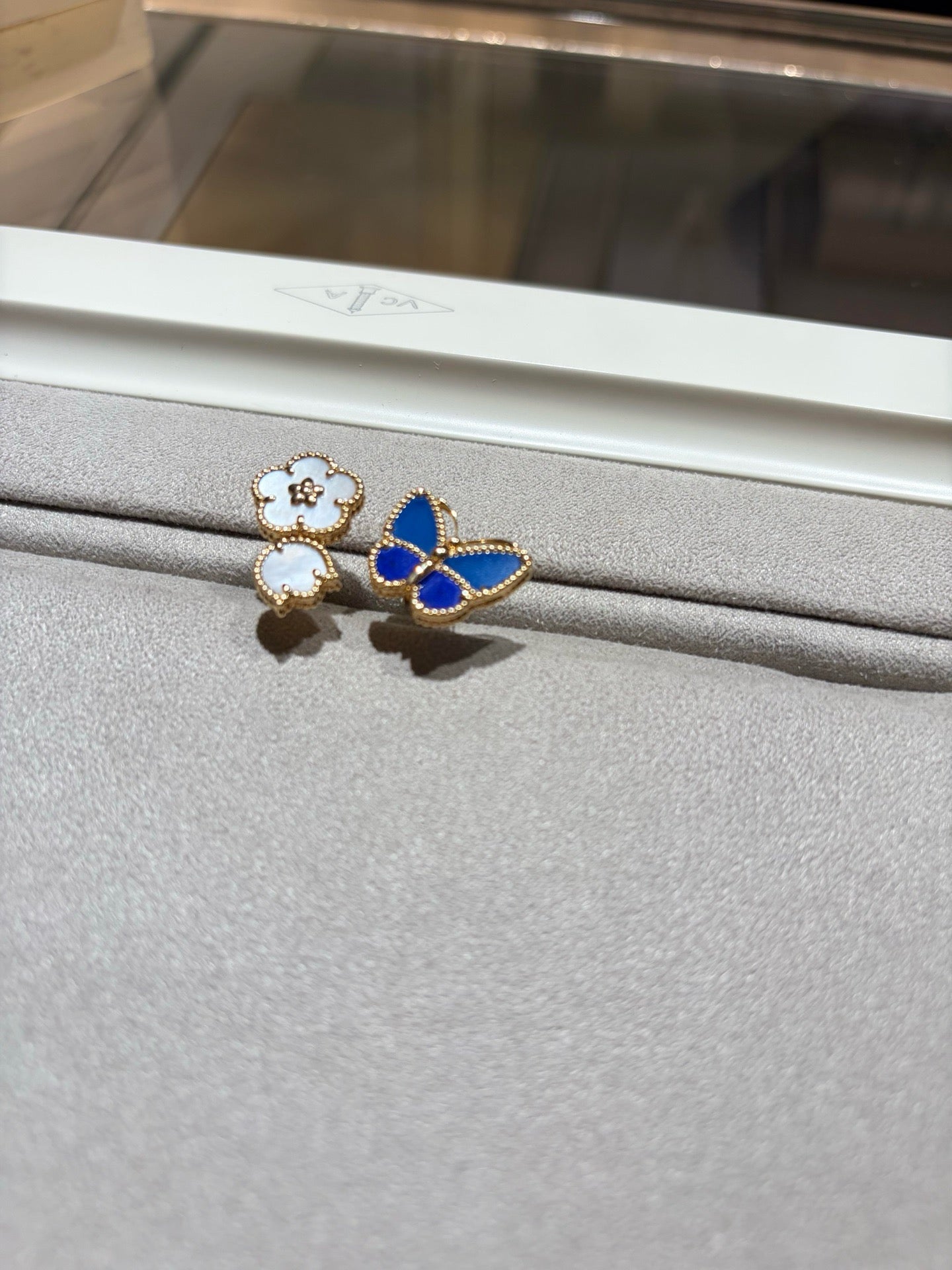 [Elite]LUCKY SPRING BUTTERFLY OPEN-FACE RINGS