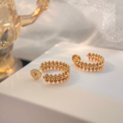 [Elite]CLASH SMALL HOOP EARRINGS