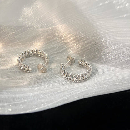 [Elite]CLASH SMALL HOOP EARRINGS