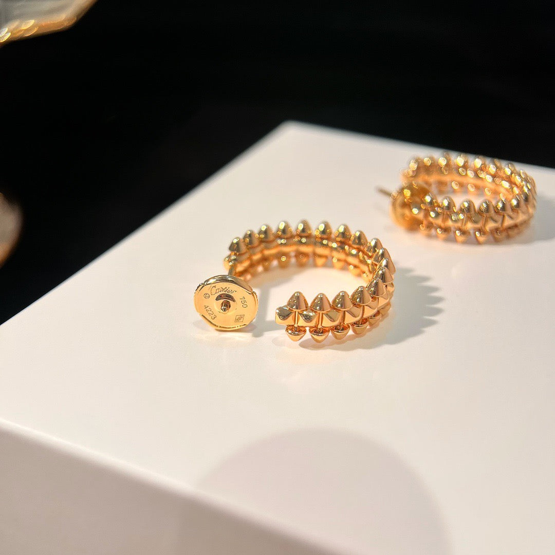 [Elite]CLASH SMALL HOOP EARRINGS