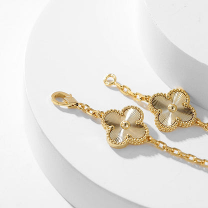 [Elite]CLOVER 10 MOTIFS LASER NECKLACE