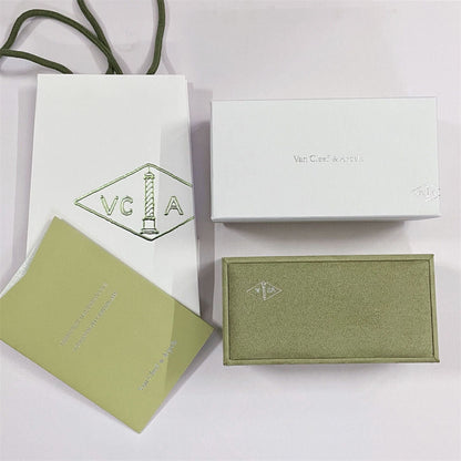 [Elite]VA CLOVER BRACELET NECKLACE RING BOX GIFT BAG