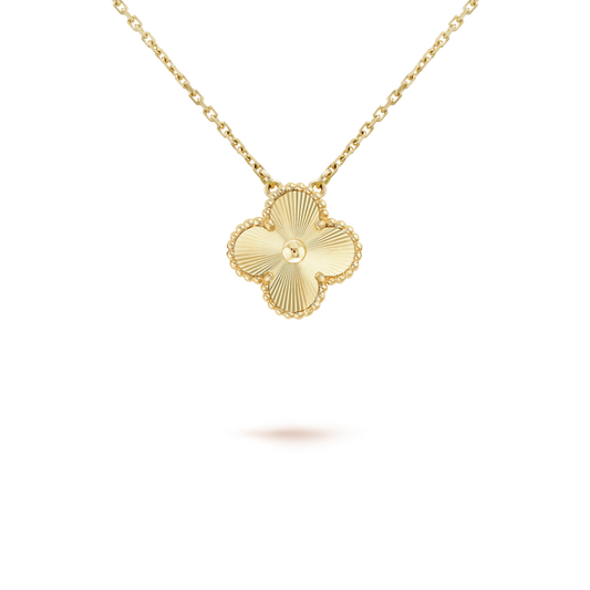 [Elite]CLOVER 15MM LASER NECKLACE