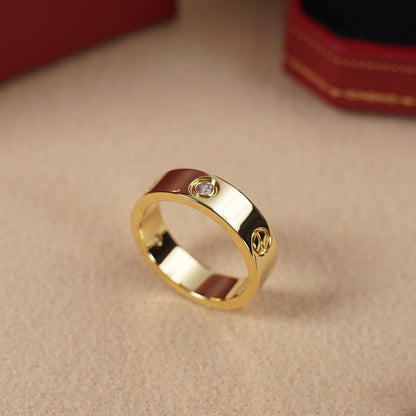 [Elite]LOVE 5.5MM 3 DIAMOND RING