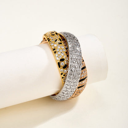 [Elite]TRINITY  RING LEOPARD PRINT