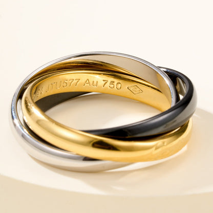 [Elite]TRINITY 3.2MM RING BLACK CERAMIC