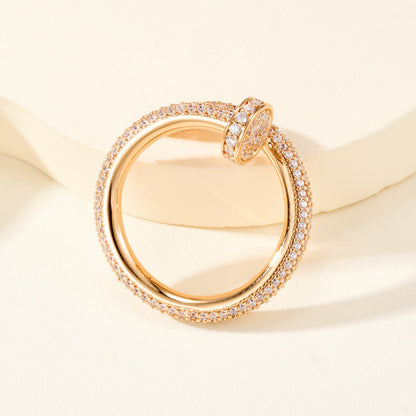 [Elite]JUSTE RING 2.6MM FULL DIAMOND