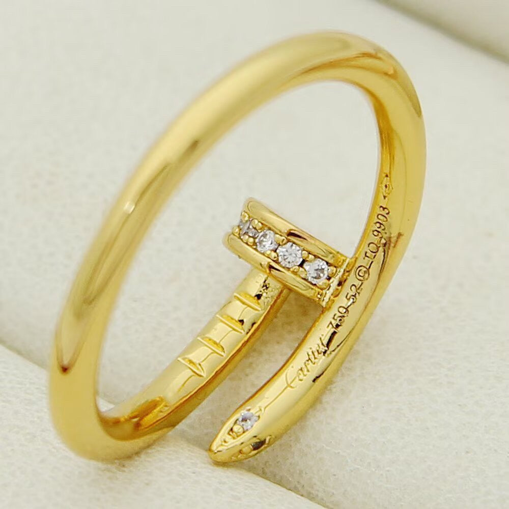 [Elite]JUSTE 1.8MM HALF DIAMOND RING