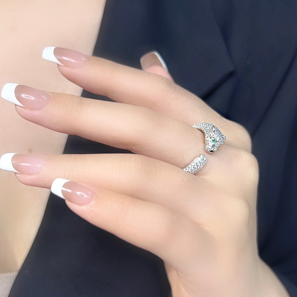 [Elite]PANTHERE FULL DIAMOND SMALL RING