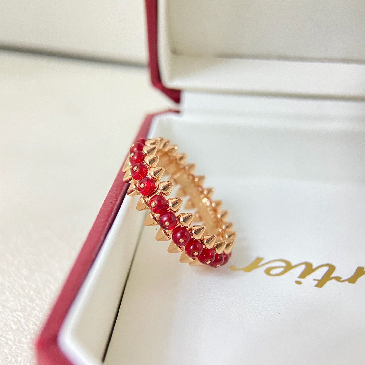[Elite]CLASH 7.9MM AGATE CHALCEDONY RING