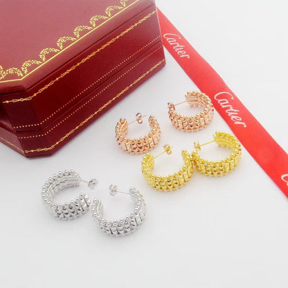[Elite]CLASH 9.2MM DOUBLE ROW EARRINGS