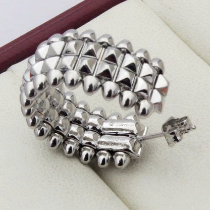 [Elite]CLASH 9.2MM DOUBLE ROW EARRINGS