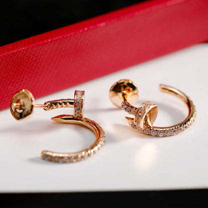 [Elite]JUSTE FULL DIAMOND SMALL EARRINGS