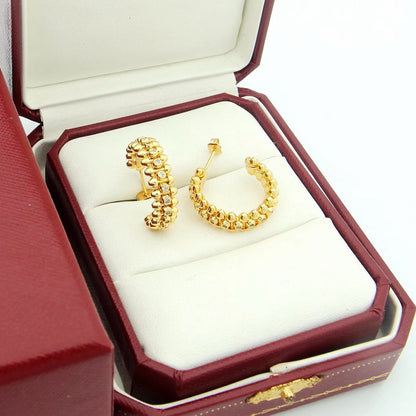 [Elite]CLASH FULL DIAMOND MEDIUM EARRINGS