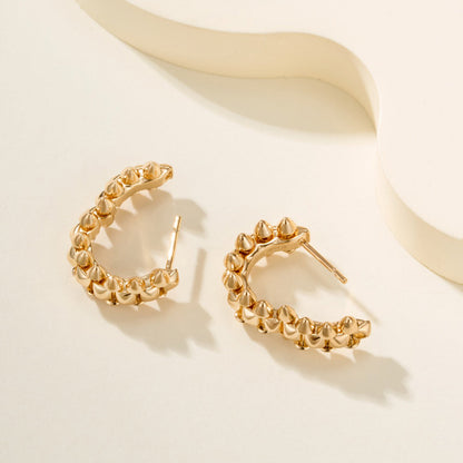 [Elite]CLASH MINI HOOP EARRINGS