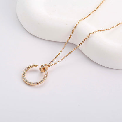 [Elite]JUSTE NECKLACE FULL DIAMOND
