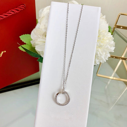 [Elite]JUSTE NECKLACE FULL DIAMOND