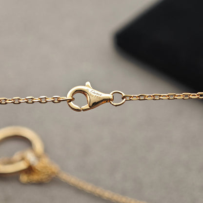 [Elite]JUSTE NECKLACE HALF DIAMOND
