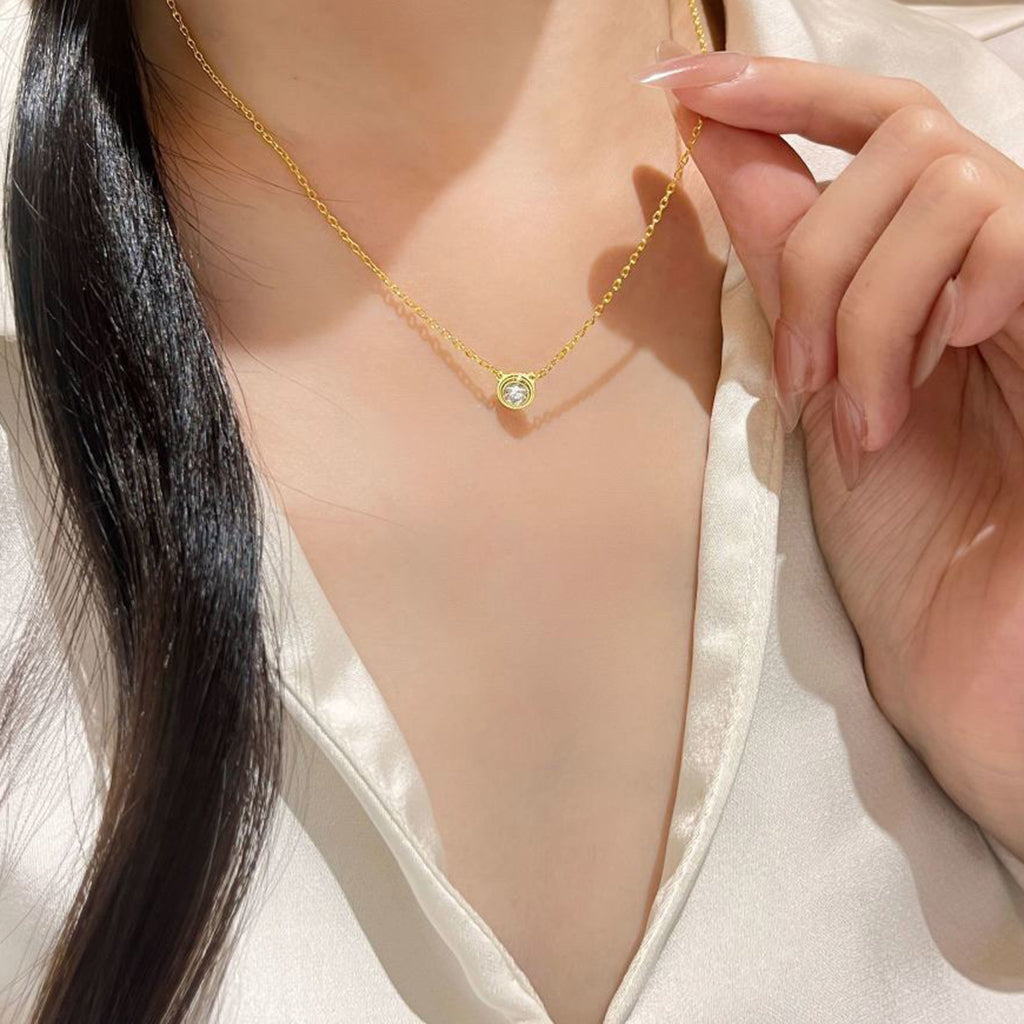 [Elite]DAMOUR DIAMOND NECKLACE