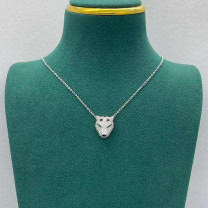 [Elite]PANTHERE FULL DIAMOND NECKLACE