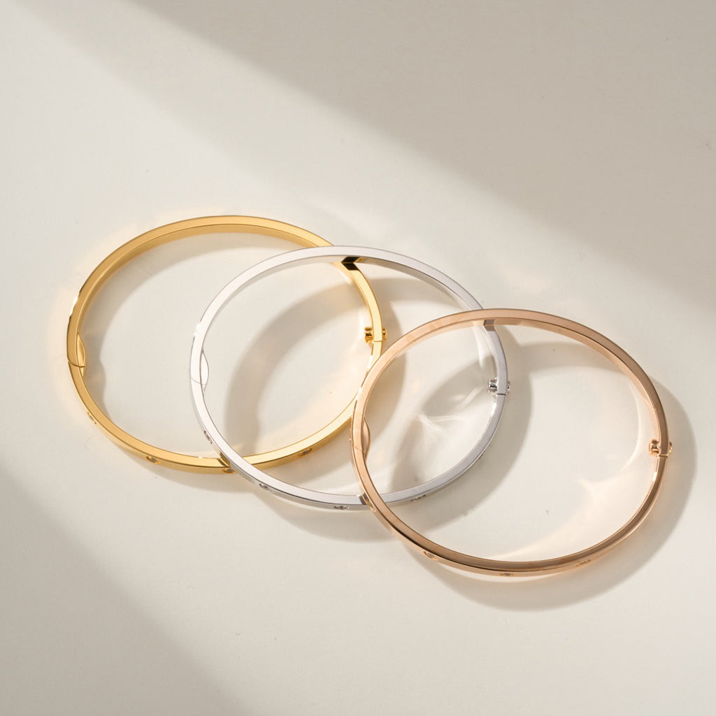 [Elite]LOVE BRACELET 3.65MM 10 DIAMONDS