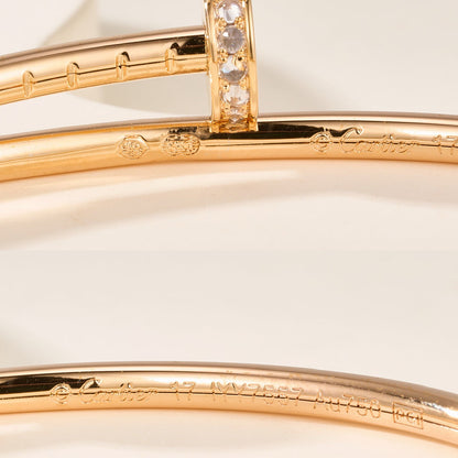 [Elite]JUSTE BRACELET 2.5MM DIAMONDS