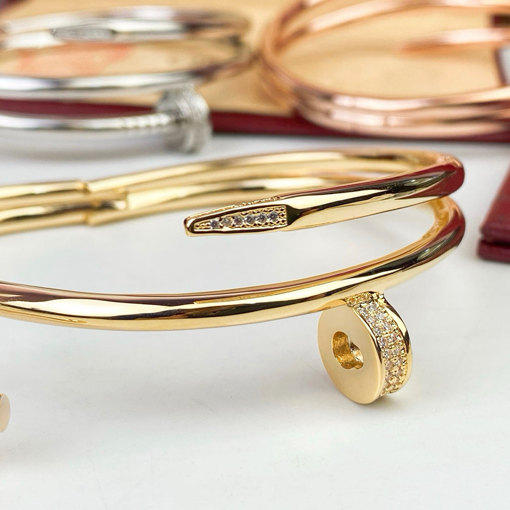 [Elite]JUSTE BRACELET 3.5MM DOUBLE ROW DIAMOND