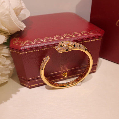 [Elite]PANTHERE BIG BRACELET DIAMONDS