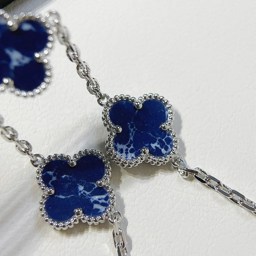 [Elite]CLOVER 5 MOTIF PIETERSITE BRACELET COLLECTION