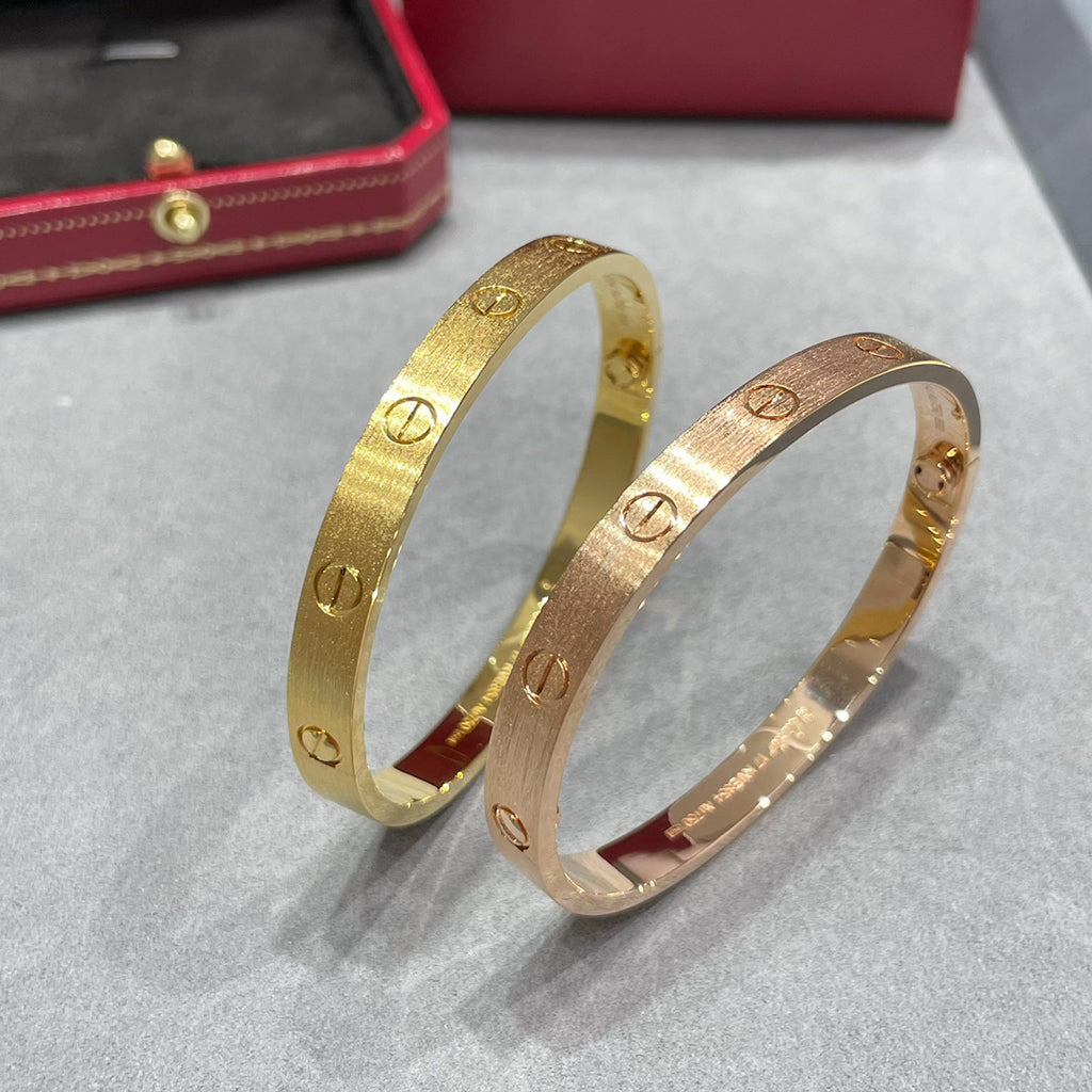 [Elite]LOVE BRACELET 6.1MM BRUSHED